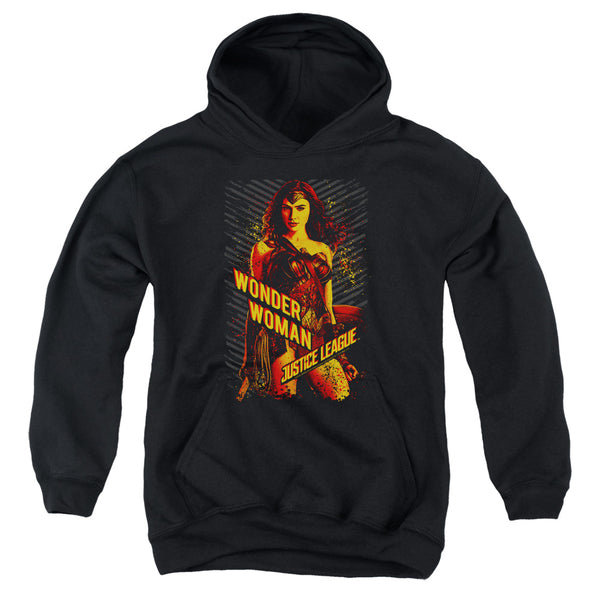 Justice League Movie - Wonder Woman Youth Hooded Sweatshirt