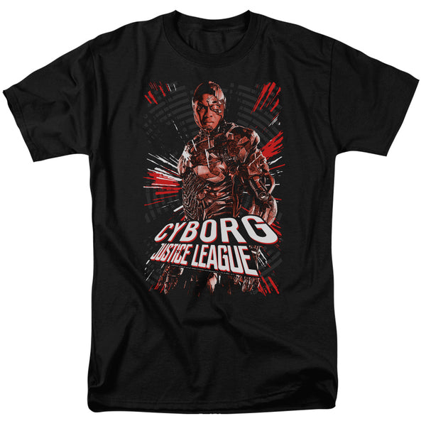 Justice League Movie - Cyborg Adult Regular Fit Short Sleeve
