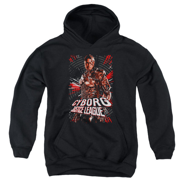 Justice League Movie - Cyborg Youth Hooded Sweatshirt