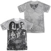 Justice League Movie - The League (Front - Back Print) Adult Regular Fit Short Sleeve 100% Poly