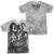 Justice League Movie - The League (Front - Back Print) Adult Regular Fit Short Sleeve 100% Poly