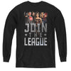 Justice League Movie - Join The League L - S Youth