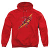 Justice League Movie - Flash Forward Adult Pullover Hoodie