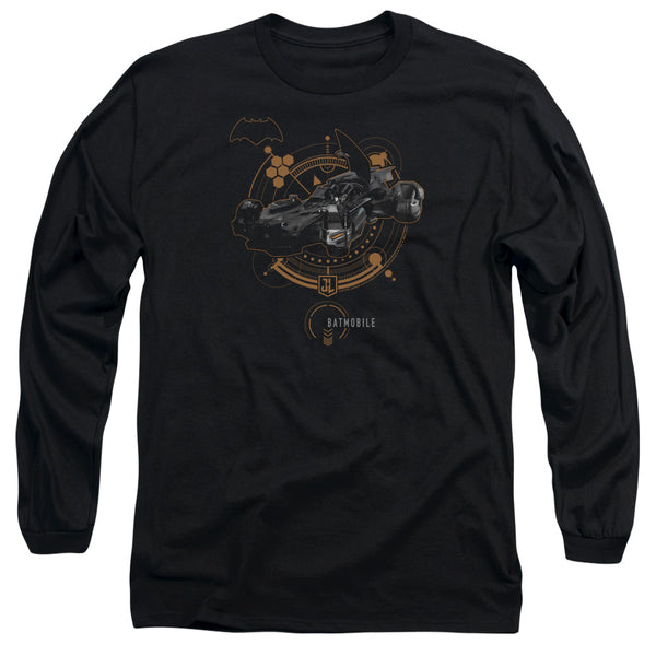 Justice League Movie - Batmobile Adult Long Sleeve