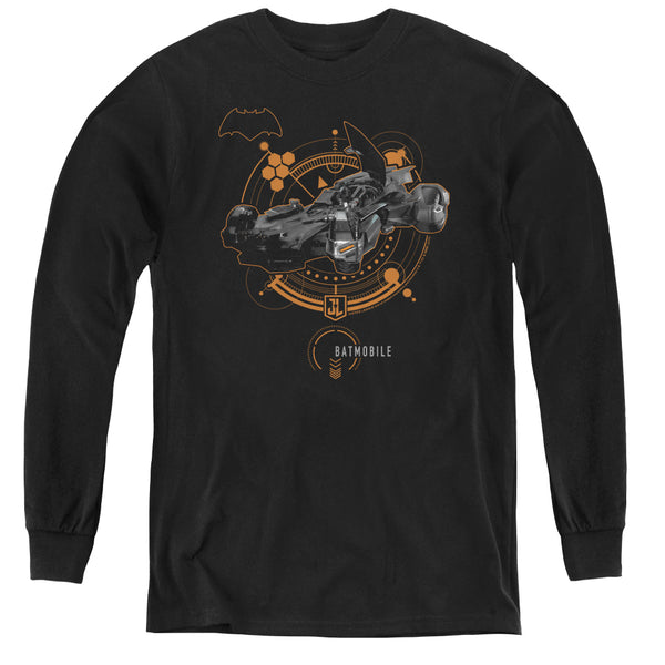 Justice League Movie - Batmobile L - S Youth