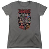 Justice League Movie - League Of Six Women's Short Sleeve