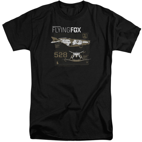 Justice League Movie - Flying Fox Adult Tall Fit Short Sleeve