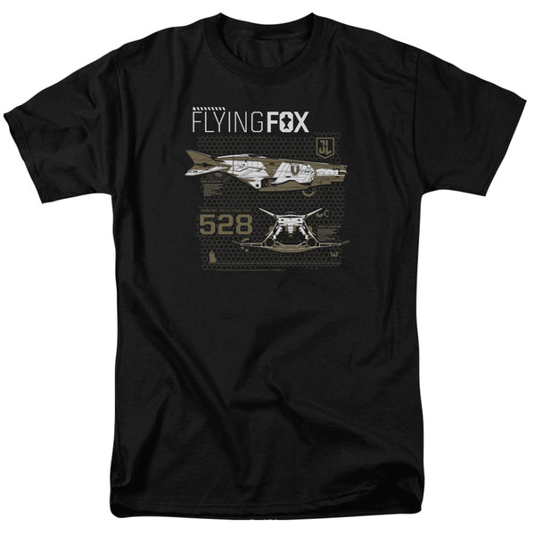 Justice League Movie - Flying Fox Adult Regular Fit Short Sleeve