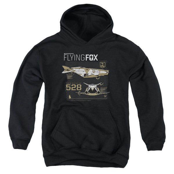 Justice League Movie - Flying Fox Youth Hooded Sweatshirt