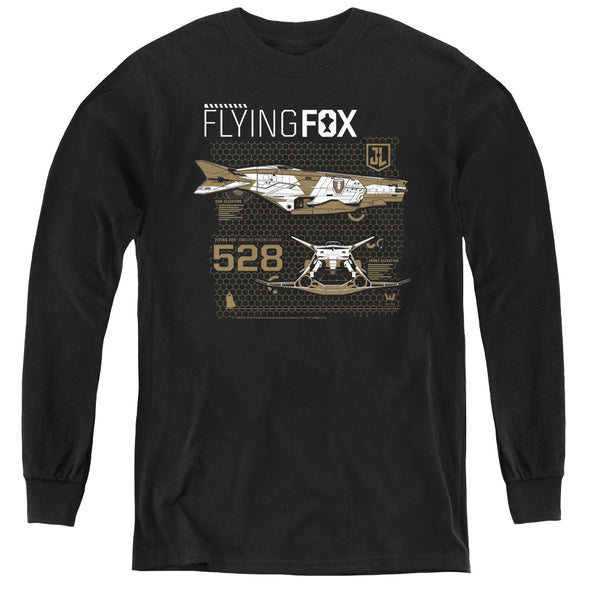 Justice League Movie - Flying Fox L - S Youth