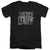 Justice League Movie - Metal Logo Adult Slim Fit V Neck Cotton