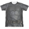 Justice League Movie - Batman Uniform Adult Regular Fit Short Sleeve 65 - 35 Poly - Cotton