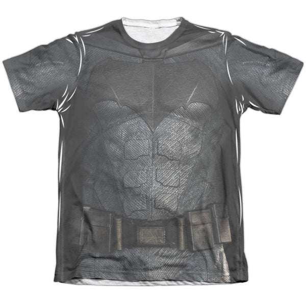 Justice League Movie - Batman Uniform Adult Regular Fit Short Sleeve 65 - 35 Poly - Cotton