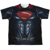Justice League Movie - Superman Uniform Youth Short Sleeve 100% Poly
