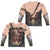 Justice League Movie - Wonder Woman Uniform (Front - Back Print) L - S Adult Poly Crew