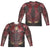 Justice League Movie - Flash Uniform (Front - Back Print) L - S Adult Poly Crew