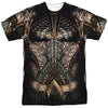 Justice League Movie - Aquaman Uniform Adult Regular Fit Short Sleeve 100% Poly