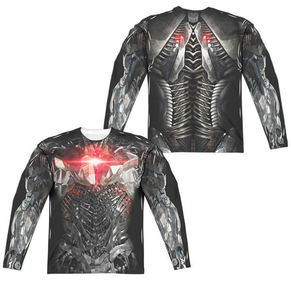 Justice League Movie - Cyborg Uniform (Front - Back Print) L - S Adult Poly Crew