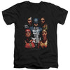 Justice League Movie - Save The World Poster Adult Slim Fit V Neck Cotton
