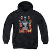 Justice League Movie - Save The World Poster Youth Hooded Sweatshirt
