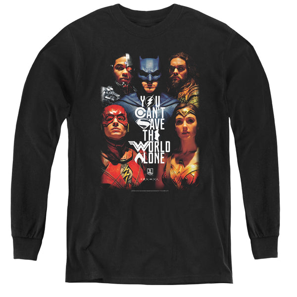 Justice League Movie - Save The World Poster L - S Youth