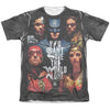 Justice League Movie - Save The World Poster Adult Regular Fit Short Sleeve 65 - 35 Poly - Cotton
