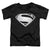 Justice League Movie - Superman Symbol Black Suit 2 Toddler Short Sleeve
