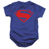 Justice League Movie - Superman Solid Color Infant Snapsuit