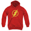 Justice League Movie - Flash Solid Color Youth Hooded Sweatshirt