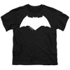 Justice League Movie - Batman Solid Color Youth Short Sleeve