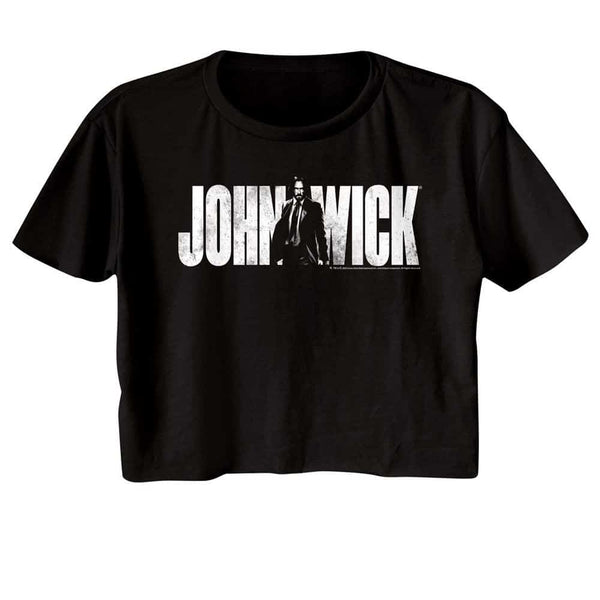 John Wick With Name- Ladies S/S Festival Cali Crop