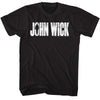 John Wick Silhouette- Adult S/S Tshirt