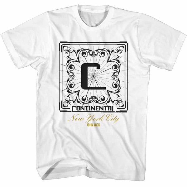 John Wick Continental Nyc Square- Adult S/S Tshirt