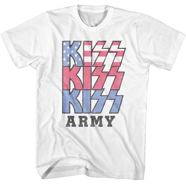 KISS Patriotic Logo- S/S Tshirt