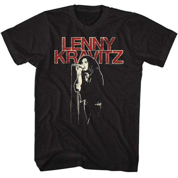 Distress Text - Lenny Kravitz T-Shirt