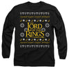 Lord Of The Rings - Ugly Christmas Logo Adult Long Sleeve