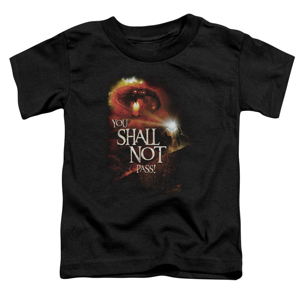 LOR - You Shall Not Pass Toddler Short Sleeve