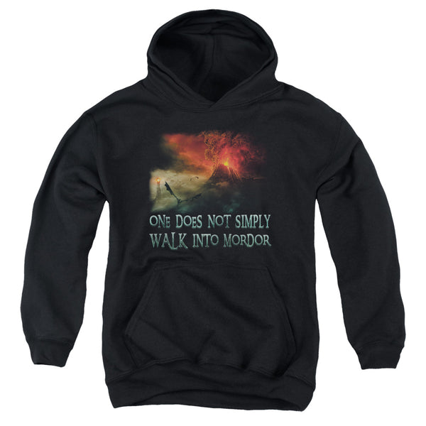 LOR - Walk In Mordor Youth Hooded Sweatshirt