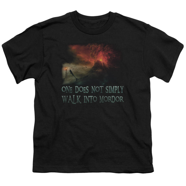 LOR - Walk In Mordor Youth Short Sleeve