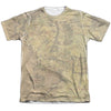 LOR - Middle Earth Map Adult Regular Fit Short Sleeve 65 - 35 Poly - Cotton