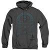 Lord Of The Rings - Doors Of Durin Adult Heather Hoodie