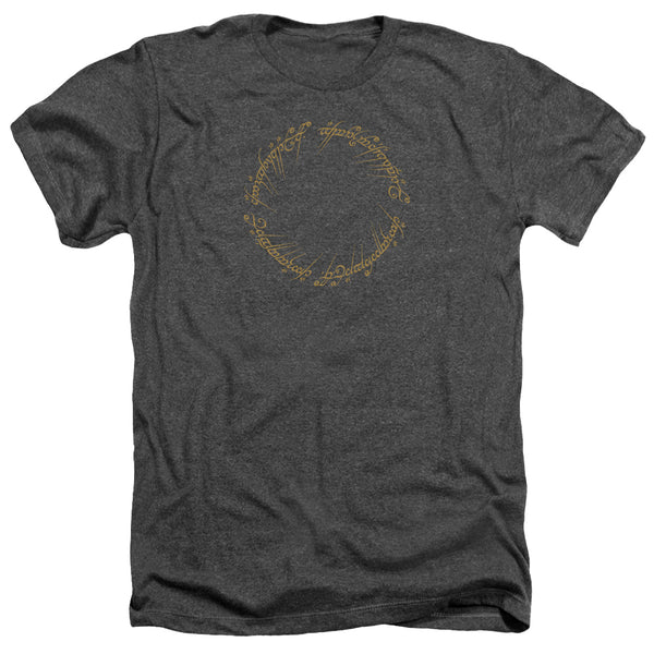 Lord Of The Rings - One Ring Adult Regular Fit Heather Short Sleeve