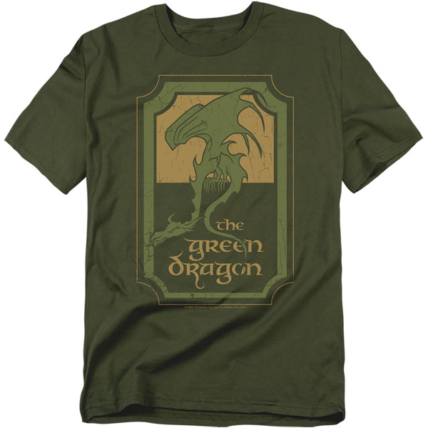 Lord Of The Rings - Green Dragon Tavern Adult Regular Fit Short Sleeve