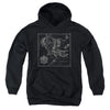 Lord Of The Rings - Map Of Me Youth Hooded Sweatshirt