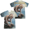 LOR - Gollum Moon (Front - Back Print) Adult Regular Fit Short Sleeve 100% Poly