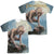 LOR - Gollum Moon (Front - Back Print) Adult Regular Fit Short Sleeve 100% Poly