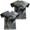 LOR - Fellbeast (Front - Back Print) Adult Regular Fit Short Sleeve 100% Poly