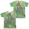 LOR - Treebeard (Front - Back Print) Adult Regular Fit Short Sleeve 65 - 35 Poly - Cotton