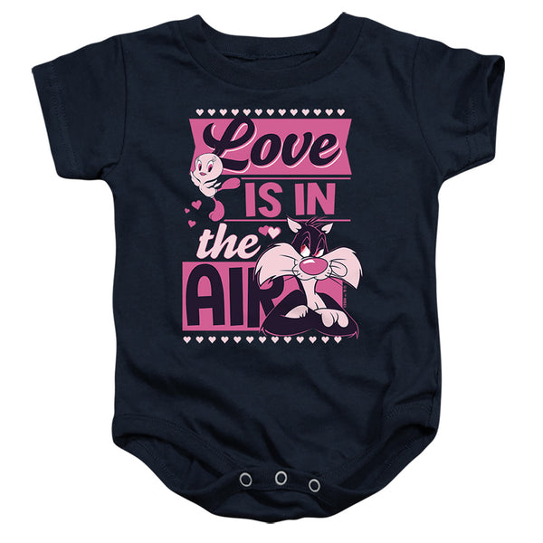Looney Tunes - Valentine's Day Tweety Sylvester Love In The Air Infant Snapsuit