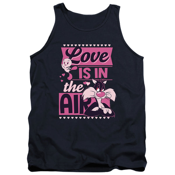 Looney Tunes - Valentine's Day Tweety Sylvester Love In The Air Adult Tank Top